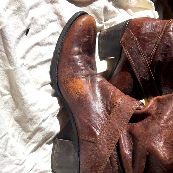 Handmade Italian leather women’s boots - Picture 3 of 5